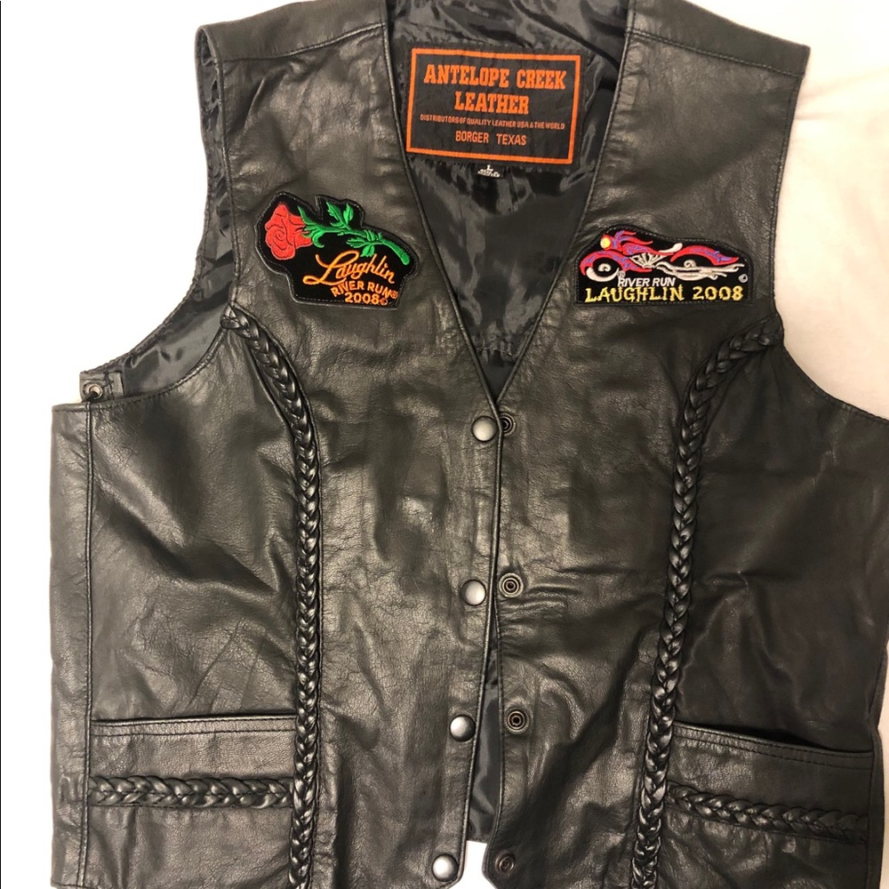 Women Large motorcycle vest